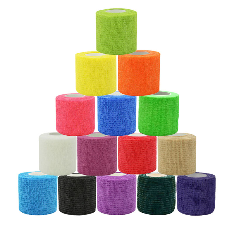 Finger Tape Athletic - 15 sztuk 2.5/5/7.5cm kolorowe sportowe samoprzylepne